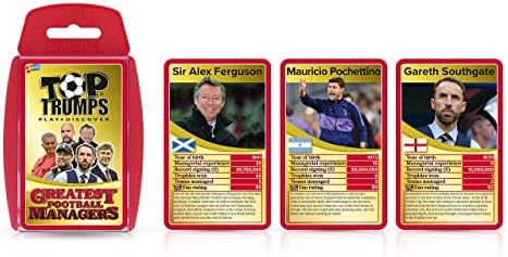 Top Trumps Football Manager Card Game