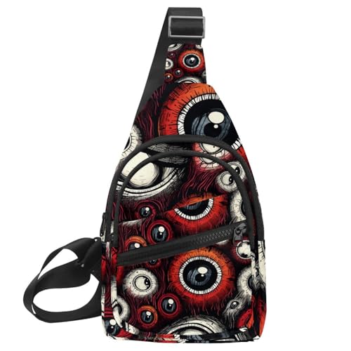 Sac à dos à bandoulière pour homme et femme, fini les poches pleines en randonnée et running