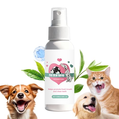 Maodom Spray Gegen Schlechten Bei Hunden | 100ml Effektive Praktische Und Sanfte Reinigungslösung...