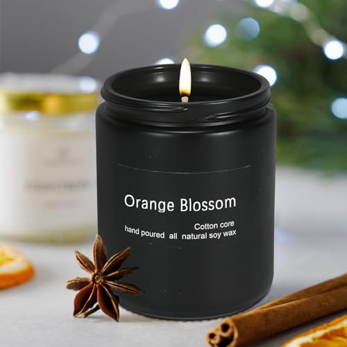 Kandelo Scented Candle Orange Blossom,7Oz 45Hour Burn,Gifts For Women thumb #2