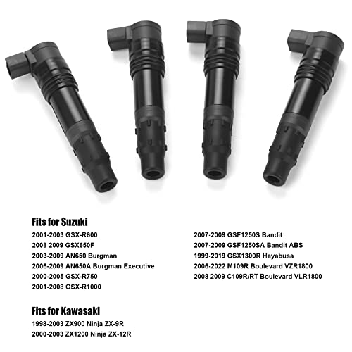 Ignition Coil ASSY For GSX1300R Hayabusa, GSX-R1000, GSX-R750, GSX-R600, AN650, AN650A, GSX650F, GSF1250S, VZR1800, VLR1800