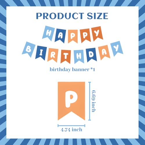 Image of ZHENGYE Happy Birthday Banner Sign Party Decoration for Kids Girls Birthday Party Decorations Supplies