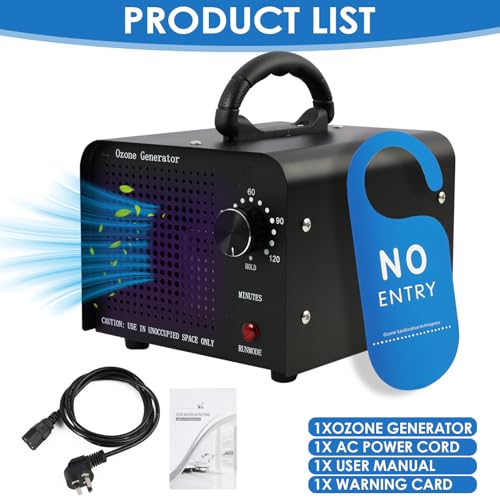 Generador de Ozono 60000mg/h Purificador de Aire miniatura 6