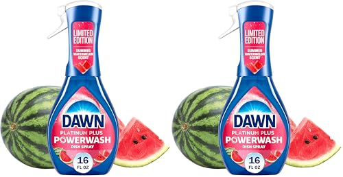 Dawn Powerwash Spray, Dish Soap, Dishwashing Liquid, Summer Watermelon, 1 Starter Kit, 16 Fl Oz (Pack of 2) - image 1
