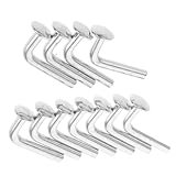 POPETPOP 100 pièces Lot de Goupilles de Sécurité pour Rayonnage à Palettes Inserts Rob...