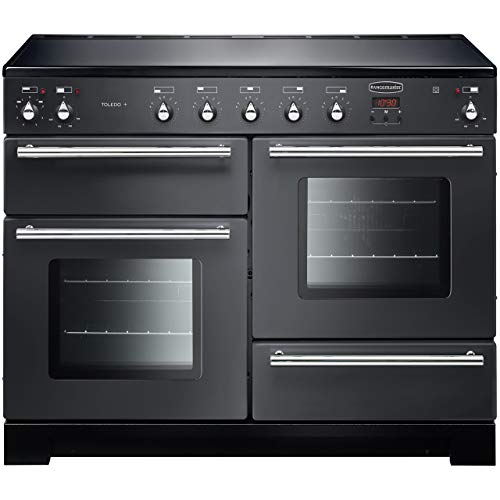 Rangemaster Toledo + TOLP110EISL/C 110cm Electric Range Cooker with Induction Hob - Slate - A/A Rated