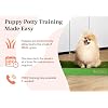 DoggieLawn Real Grass Puppy Pee Pads- 24 x 9 Inches - Perfect Indoor Litter Box for Dogs - No Mess, Easy-to-Use - Potty Training for Pets - Eco-Friendly Disposable Bathroom with Real Living Grass