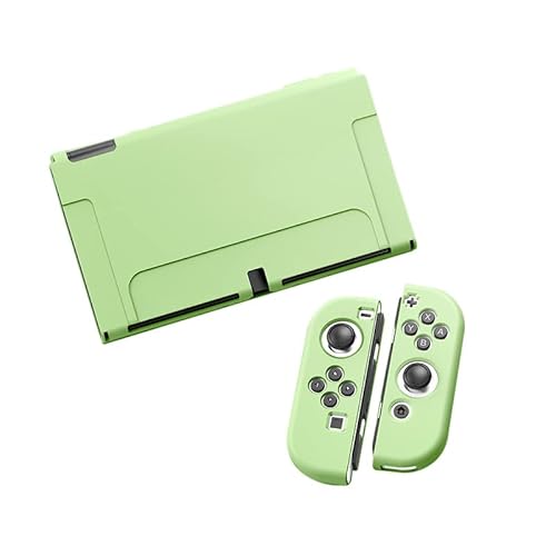 Ryo楽々生活館 Switch 有機EL 対応 保護 ケース Joy-Con カバー 分離式 3点セット スイッチ 有機ELモデル 用 保護 カバー 装着簡単 TPU製 ソフト 耐衝撃 Switch 有機EL スイッチ有機ELモデル 対応 ケース
