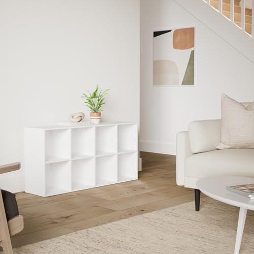 Best-Choice-Products-8-Cube-Storage-Organizer-11in-Shelf-Opening-Bookcase-Display-Shelf-Customizable-w-3-Removable-Back-Panels--White
