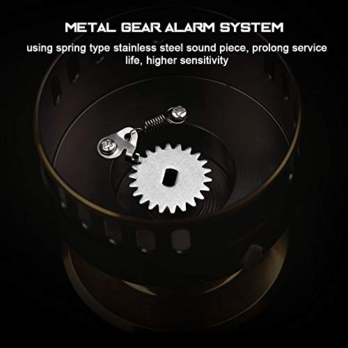 KKmoon Barco de pesca todo o metal Roda giratória Linha de pesca Vara de arremesso Vara de lançament