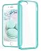 iPhone 6 Case - VENA [RETAIN] Ultra Slim Fit Hybrid Case with ShockProof TPU Cornerguard Bumper and Hard Clear Protective Back Cover for Apple iPhone 6 (4.7") - Teal