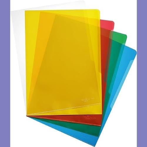 Durable FolderSys 233700 - Fundas para documentos (A4, polipropileno, 120 µ, 100 unidades)
