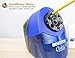 Bostitch Office QuietSharp Electric Pencil Sharpener, Heavy Duty Classroom or Office Use, Size Selector with 6 Different Sizes, Blue