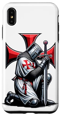 Knight Templar Cross Christian Warrior Crusader Case for iPhone Xs Max