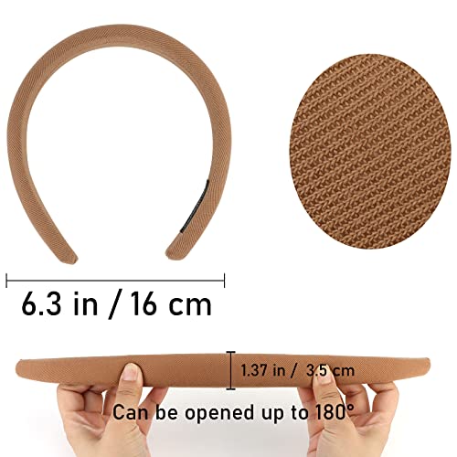 Cocide 6 Pcs Headband For Women Solid Simple Headbands For Women Plain Soft Cloth Head Band No Slip Fashion Girls Pink Hair Bands Cute Hair Hoops Hair Accessories Pack Of 6 #TOP5