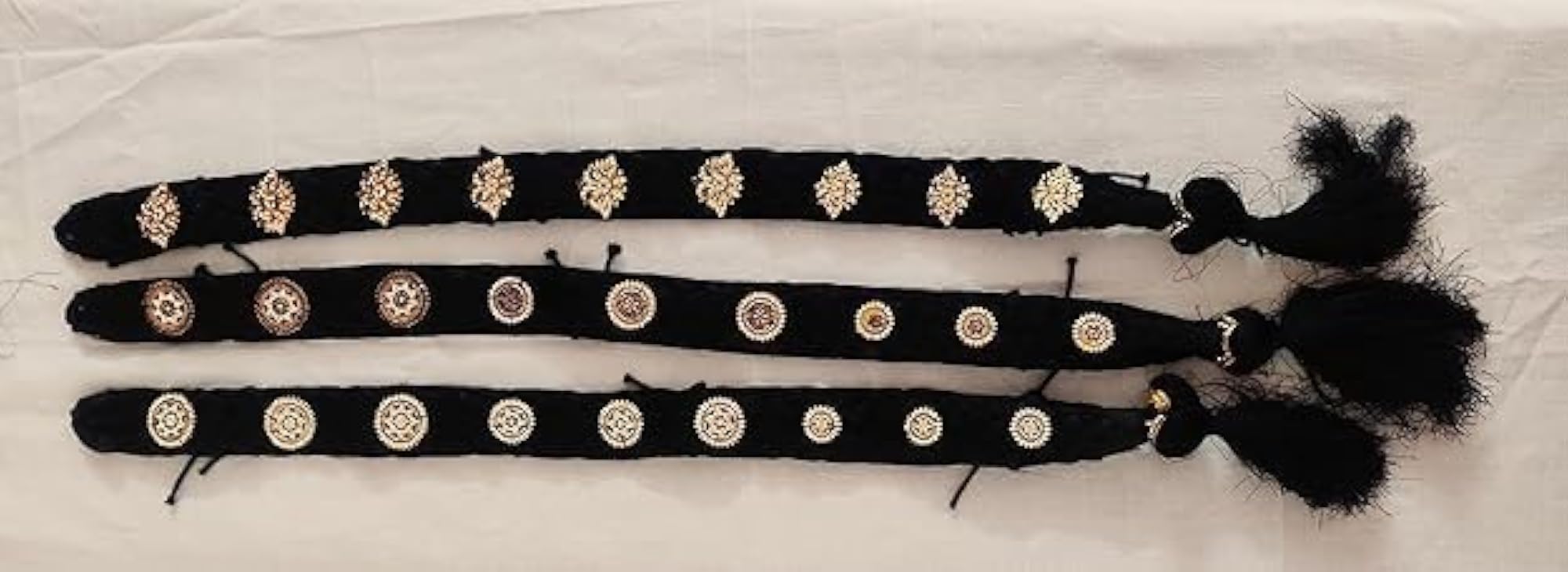 Devi Amman Jadai Plait Hair Set for Bharatanatyam