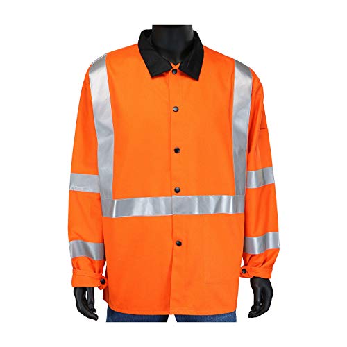 Ironcat 7060/XL Welding - Cotton Hi-Vis Orange XL