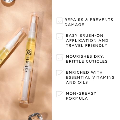 Image of Bluesky Cuticle Oil Pen For Nails, Nourishing, Hydrating, Healthy Nails, Essential Nail Care 1.6g