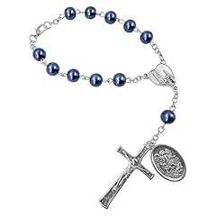 Blue Rosary Beads