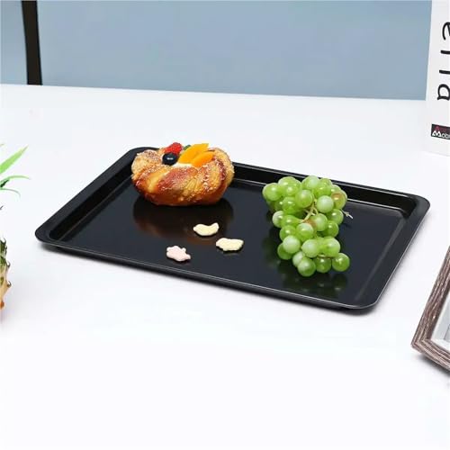 Plaque de cuisson rectangulaire 14 pouces en acier carbone noir - 4