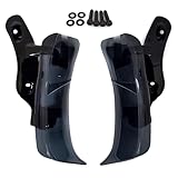 Feature: To increase your driving experience, we provide a BIGGER SIZE air deflector than the HD stock one. They can be adjusted to let the air flow to your side and engine when it is hot in Summer and deflect the air from the windshield in Winter. F...