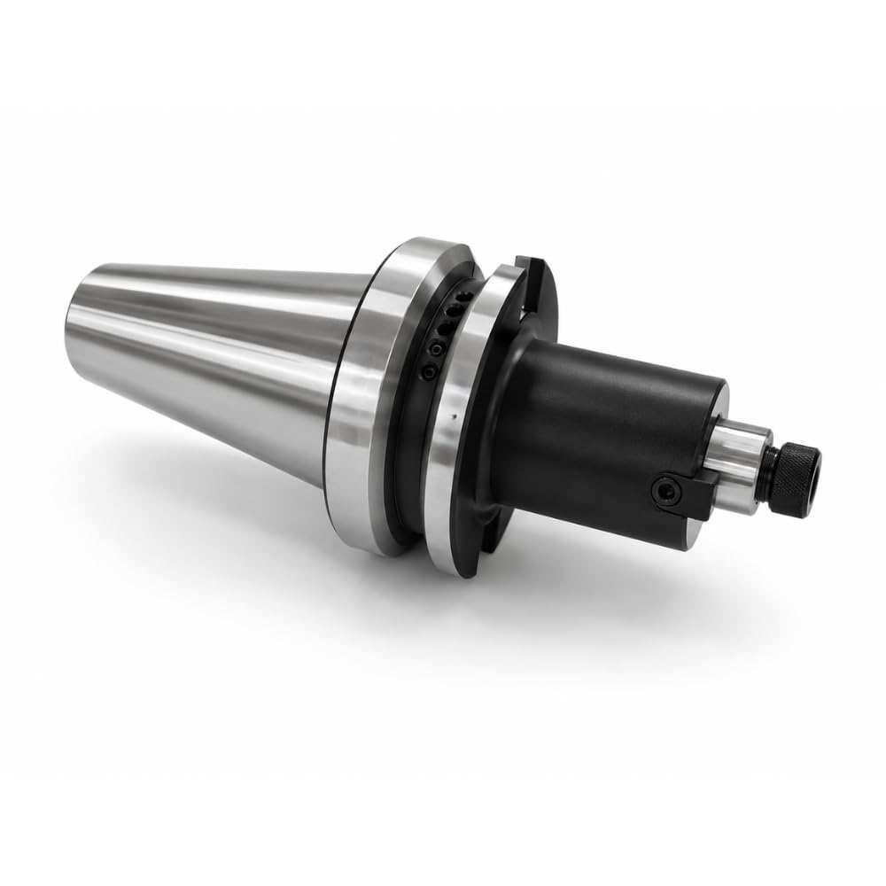 Buyohlic BT40 Face Mill Arbor CNC Tool Holder (BT40 Shank | FMB40 | 100mm Length)