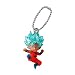 Dragon Ball Super UDM Best 22 SSGSS Goku Character Gacha Capsule Mascot Swing Key Chain Bandai