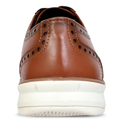 Image of Premium Soft Grain Leather Formal Casual Slip on Shoes for Men with Ortholite Padding for Extra All Day Comfort