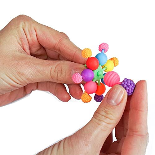 Axel Adventures Pop Beads Jewelery Making Kits for Girls, Colorful Jewelry Crafts Toy for Kids Age 4-8, Necklace, Ring, Bracelet Making Kit for Little Girls, Girls Gift, Educational Girls Gift - Thumbnail 7