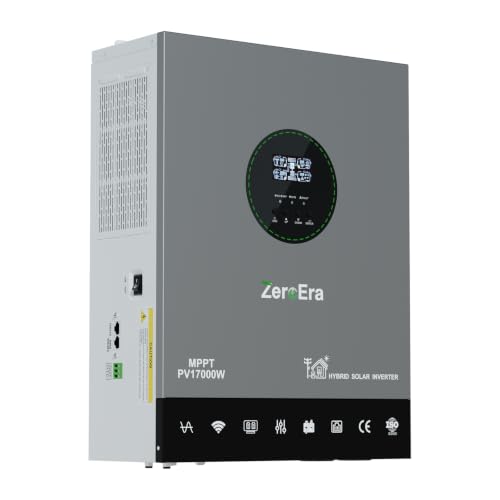 ZeroEra 48V 12KW Hybrid Wechselrichter,Reiner Sinus Solar Wechselrichter,150A MPPT,48V DC auf...