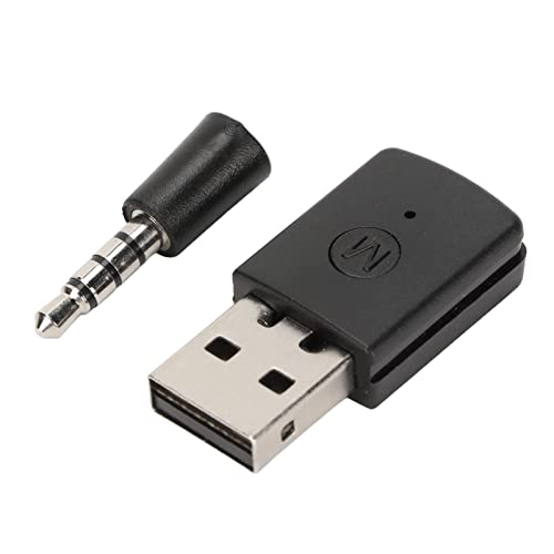 Mini Bluetooth Dongle Adapter, Dongle Receiver Transmitters Wireless Adapter for PS4 PS5 Switch PC, Support A2DP HFP HSP, for Bluetooth 5.1, Plug and Play