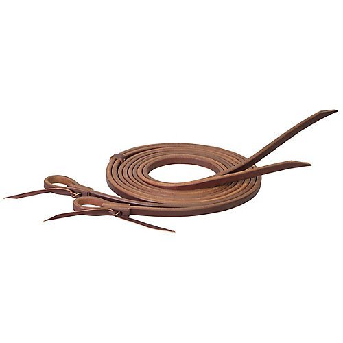 Weaver Leather unisex adult Split horse reins, Golden Chestnut, 5 8 x US, 5/8 Inches x 8' - Image 2