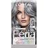 L'Oreal Paris Feria متعدد الأوجه وميض لون الشعر الدائم ، فضي سموكي ، عبوة من 1 صبغة شعر