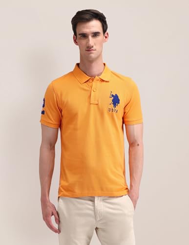 Image of Solid Slim Fit Polo Shirt