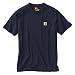 Carhartt Men's Maddock Pocket Short Sleeve T-Shirt,Navy,Large