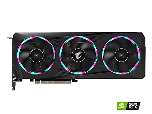Image of GIGABYTE AORUS GeForce RTX 3060 Ti Elite 8G (REV2.0) Graphics Card, 3X WINDFORCE Fans, LHR, 8GB 256-bit GDDR6, GV-N306TAORUS E-8GD REV2.0 Video Card