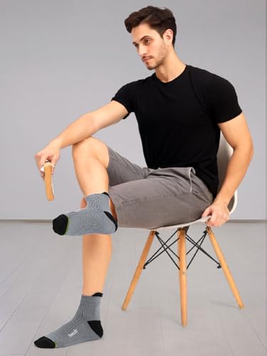 Image of Freecultr Ankle Socks | Breathable Bamboo Fibre | Odour Resistant | Thermo Regulated | Moisture Wicking | Anti-Slip Y-Heel | Soft & Comfortable Assorted Combos