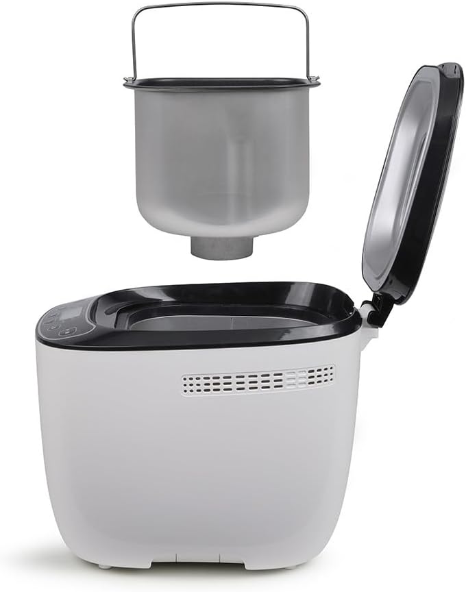 LIVOO Feel good moments - Macchina per il pane 550W, 12 programmi DOP218, colore: Bianco LIVOO Feel good moments - Macchina per il pane 550W, 12 programmi DOP218, colore: Bianco