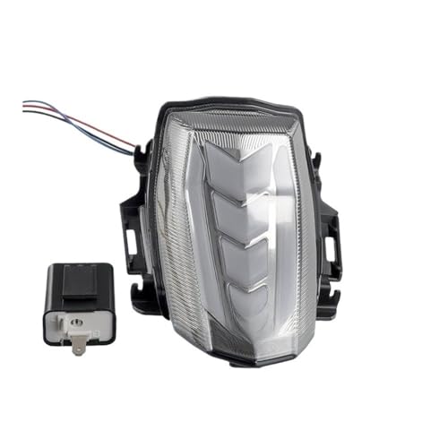 Feu stop moto LED coloré avec clignotants pour Yamaha R15 V3 2017-2021 et V4 R15M