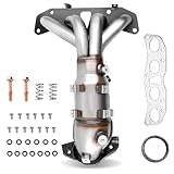 YITAMOTOR Catalytic Converter Compatible with 2002 2003 2004 2005 2006 Altima 2.5L, 2002 2003 2004 2005 2006 Sentra 2.5L with Gasket Kit Exhaust Manifold (EPA Compliant)
