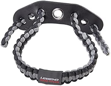 LEGEND 550 Paracord Bow Wrist Sling – Compound Bow Stabilizer & Hand Loop Carrier for Bow Hunting – Adjustable Wrist Strap with Durable Leather Yoke, Strong Metal Grommets – Archery Accessories & Gear LEGEND 550 Paracord Bow Wrist Sling – Compound Bow Stabilizer & Hand Loop Carrier for Bow Hunting – Adjustable Wrist Strap with Durable Leather Yoke, Strong Metal Grommets – Archery Accessories & Gear