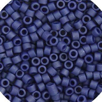 Miyuki Delica 11/0 - Dark Grey Blue Metallic Matte DB0377 - 250gms Bag of Japanese Glass Beads Bulk Bag of Japanese Glass Beads