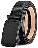 GESCHENK IDEE: Der stilvolle Gürtel ist in einer eleganten Geschenkbox verpackt, so schön, dass Sie ihn Ihrer Familie oder Ihrem Freund schenken können, und Sie haben die Möglichkeit, ihn etwas größer zu kaufen, der Benutzer kann ihn einfach kürzer tragen.
