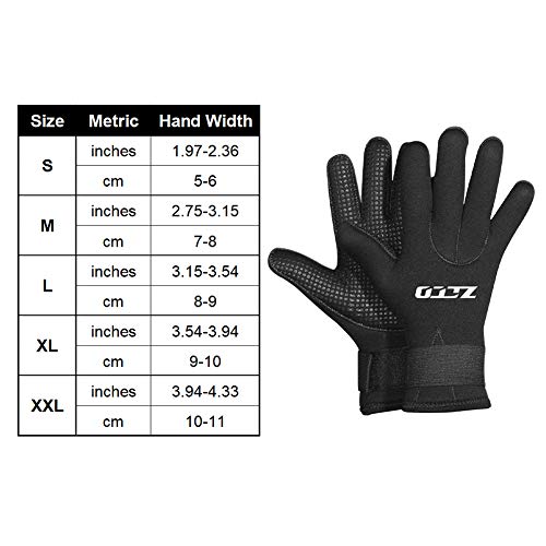 image for CALIDAKA Diving Gloves,3mm Wetsuit Gloves Neoprene Scuba Diving Gloves