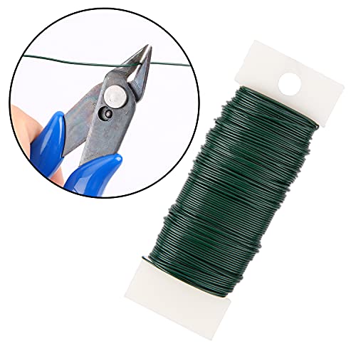MACTING Floral Arrangement Kit, 7pcs Floral Tools with Floral Tapes Wire Cutter Paddle Wire 22 Gauge for Bouquet Stem Wrap Florist Craft Projects