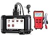 ANCEL MR500 Marine Diagnostic Tool for Yamaha (2003–2022) with ANCEL BST100 Car Battery Tester, – Jet Ski & Outboard Engine Scanner, 15+ Service Functions, Read/Clear Codes, Live Data, Active Tests