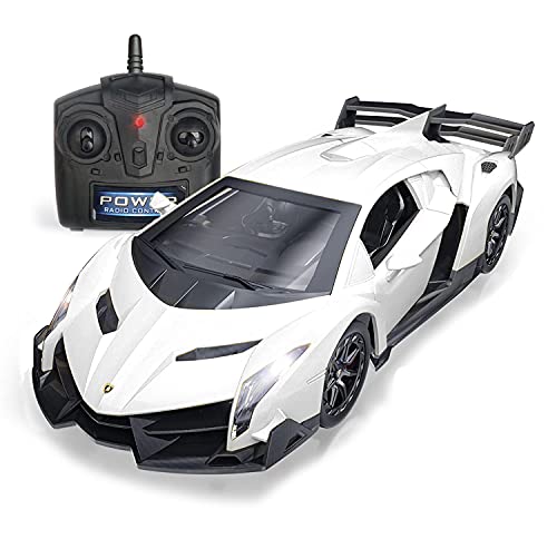 QUN FENG Remote Control RC CAR Racing Cars Compatible with Lamborghini Veneno Officially Licensed...