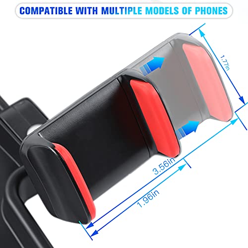 CheroCar Dash-Mounted Phone Holder with Storage Box Dash Tray Interior Accessories Organizer Box Multi-Function Dash Phone Mount with Tray for Chevy Silverado/GMC Sierra 2014-2018 by CheroCar - Image 5