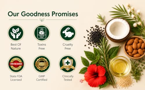 Image of Coconut Milk & Bhringraj Hair Oil | 12+ Herbs & 4 Oils | Supports Hair Fall Control, Root Nourishment & Healthier-Looking Hair | Ayurvedic Inspired | 120ml