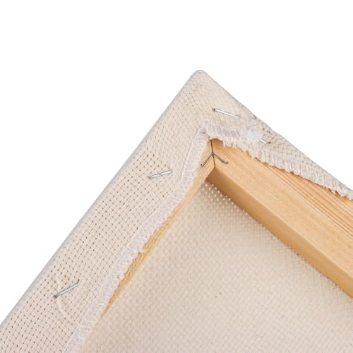 Image of 10.2''x10.2'' Punch Needle Frame,Punch Needle kit Includes a Wooden Frame Covered with Monks Cloth, 3.5mm and 5mm Punch Needles, a Marking Pen and Scissors for DIY Craft Decoration
